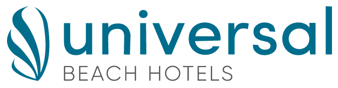 logotipo universal beach hotels