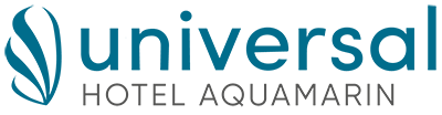 logotipo universal beach hotels