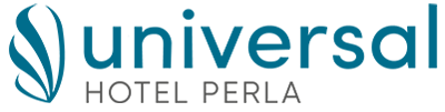 logotipo universal casa hotel perla